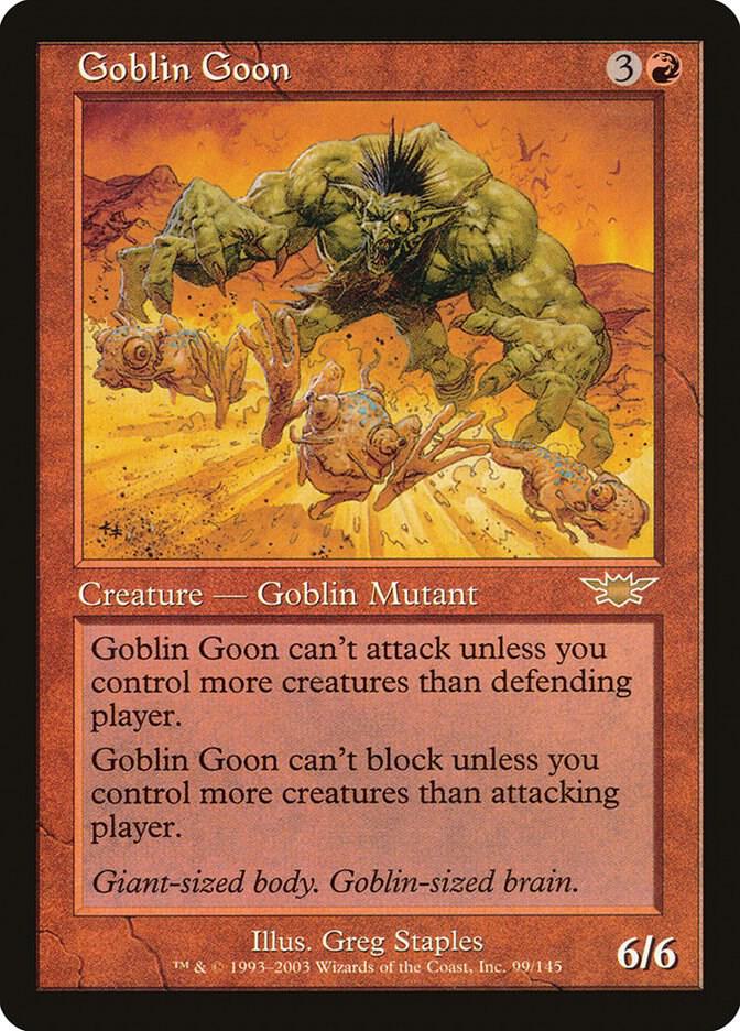 Goblin Goon 99/145 (Legions)  - Foil | Good Games Modbury