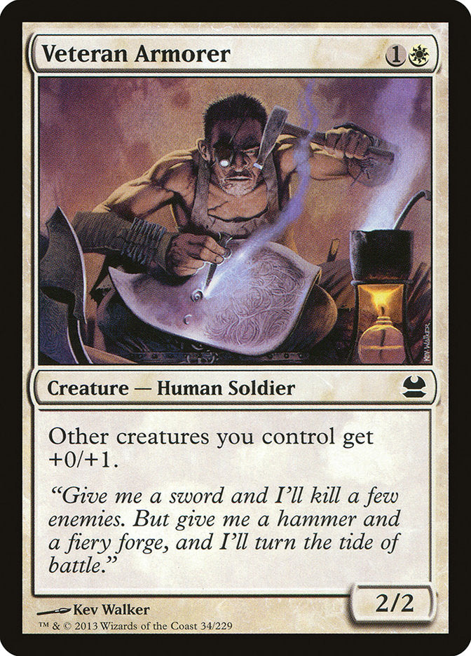 Veteran Armorer 34/229 (Modern Masters)  | Good Games Modbury