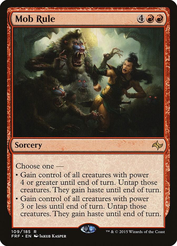 Mob Rule 109 (Fate Reforged)  - Foil | Good Games Modbury