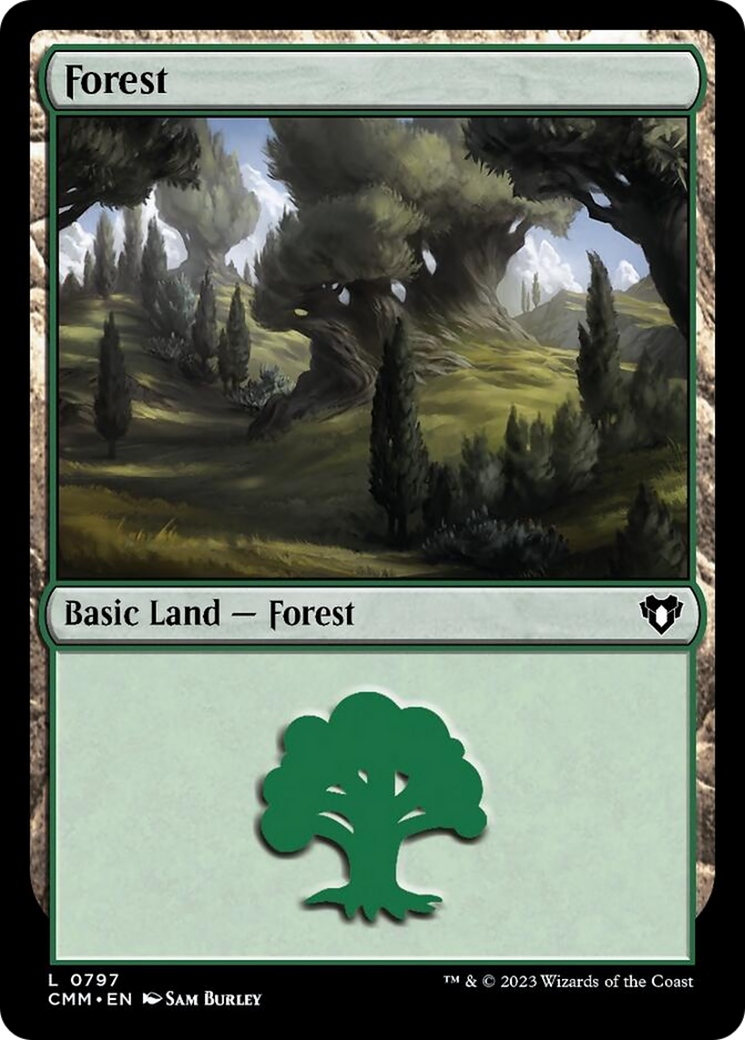 Forest (797) [Commander Masters] | Good Games Modbury