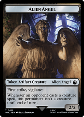 Alien Angel // Food (0025) Double-Sided Token [Doctor Who Tokens] | Good Games Modbury