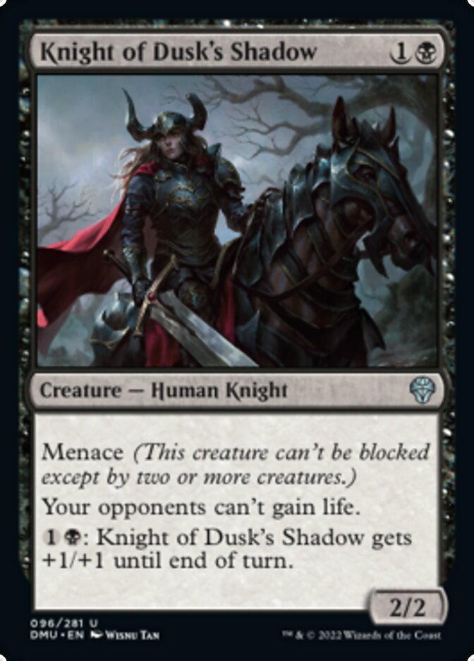 Knight of Dusk's Shadow [Dominaria United] | Good Games Modbury