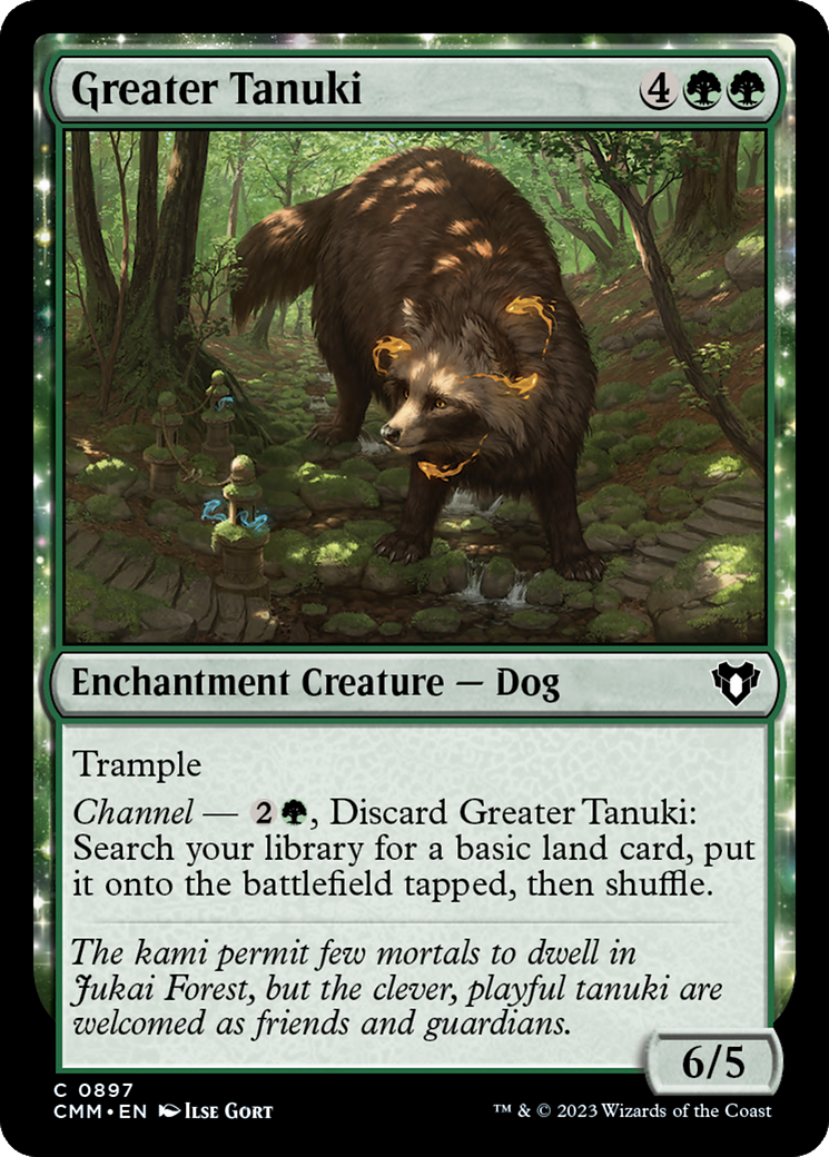 Greater Tanuki [Commander Masters] | Good Games Modbury