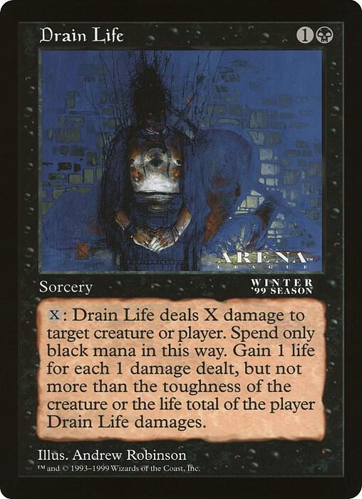 Drain Life Arena League  (Oversize Cards)  | Good Games Modbury
