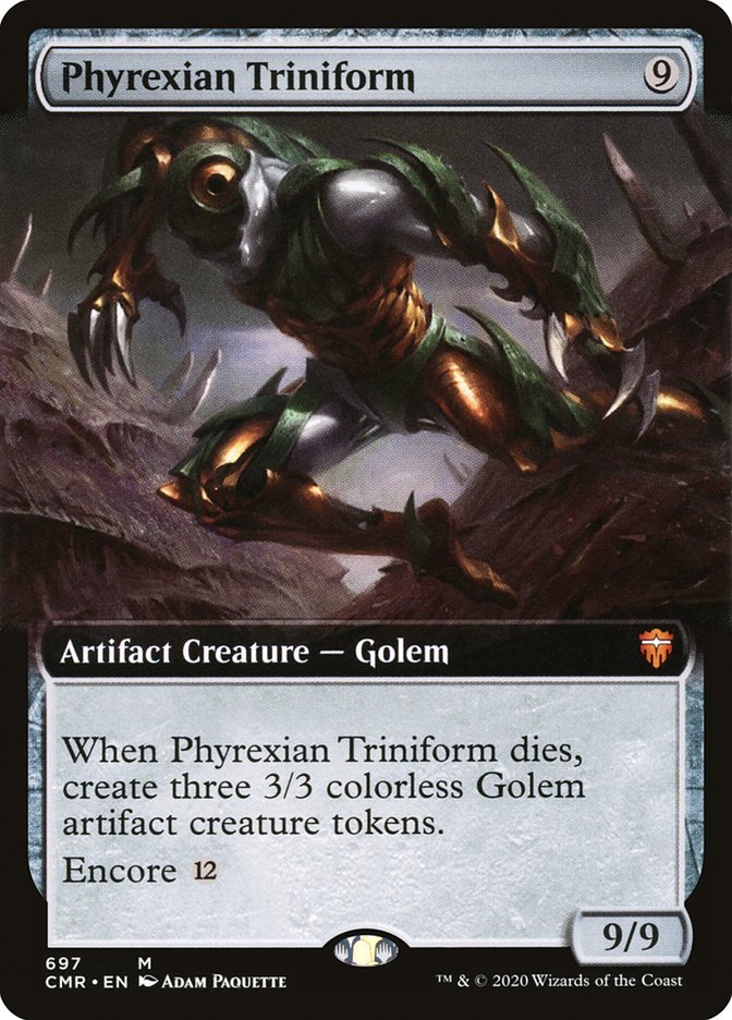 Phyrexian Triniform (Extended Art) [Commander Legends] | Good Games Modbury