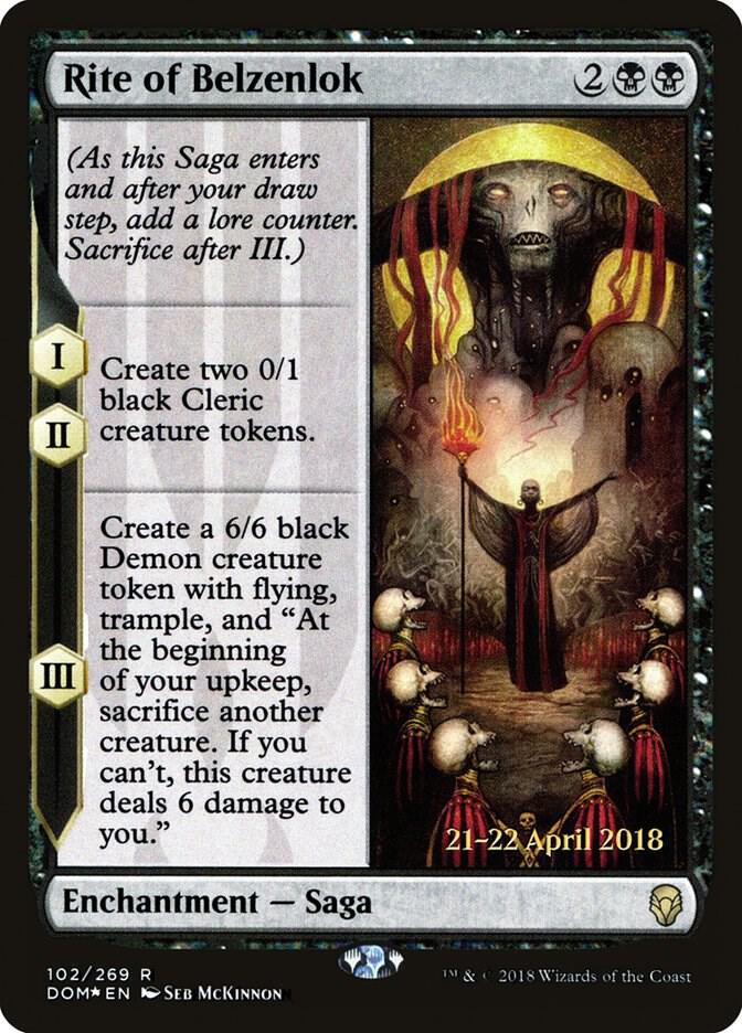 Rite of Belzenlok 102s/118 (Prerelease Cards)  - Foil | Good Games Modbury