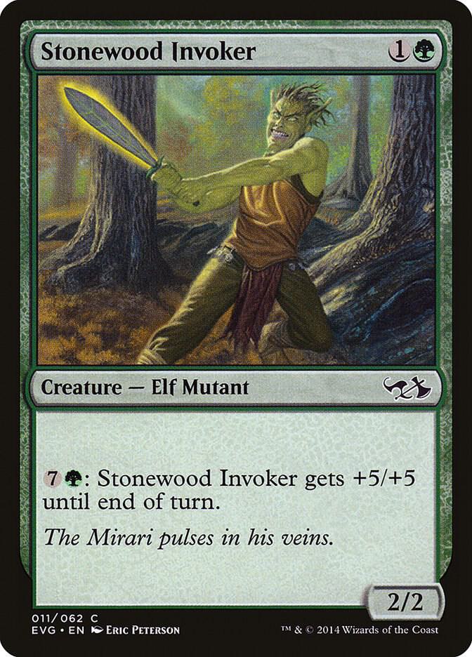 Stonewood Invoker 11/62 (Duel Decks: Anthology)  | Good Games Modbury