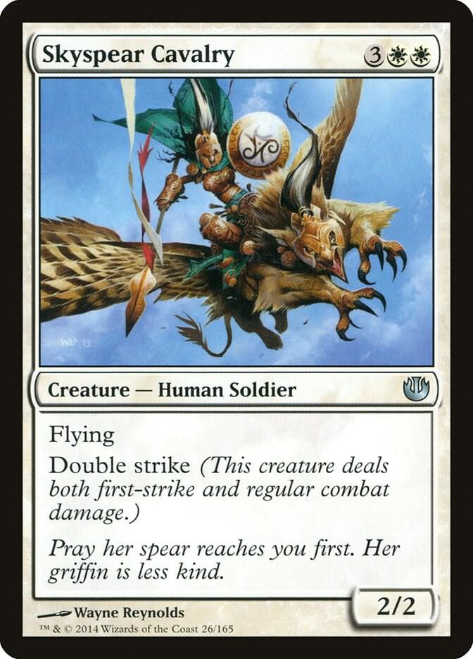 Skyspear Cavalry 26/165 (Journey Into Nyx)  - Foil | Good Games Modbury