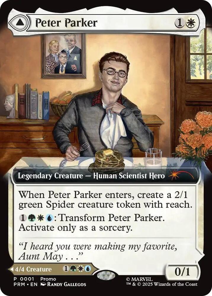 Peter Parker Extended Art 2025-22/84 (Unique and Miscellaneous Promos)  | Good Games Modbury