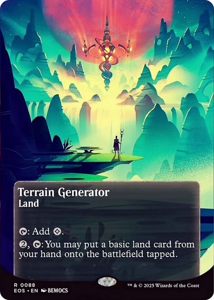 Terrain Generator (0088) (Borderless) [Edge of Eternities: Stellar Sights] | Good Games Modbury