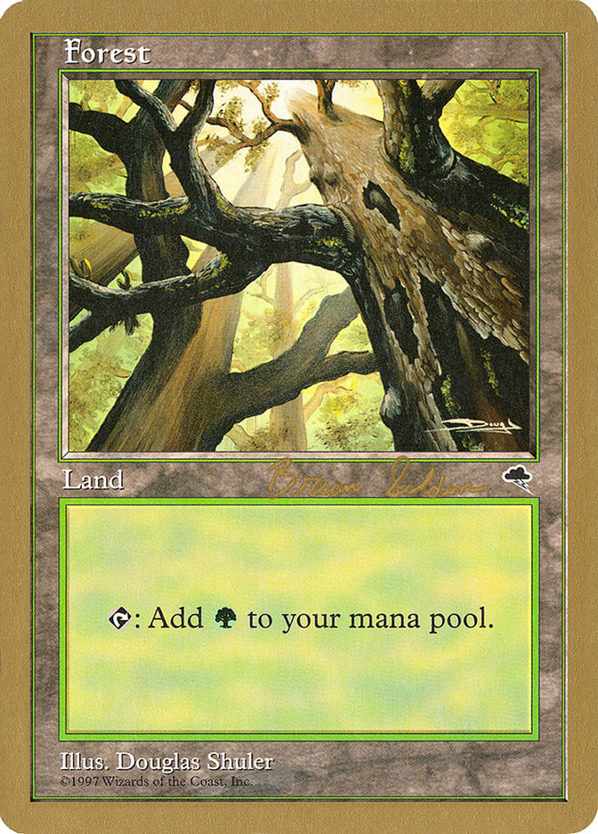 Forest (bs347) (Brian Selden) [World Championship Decks 1998] | Good Games Modbury