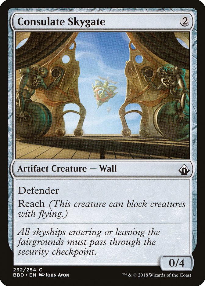 Consulate Skygate 232/254 (Battlebond)  - Foil | Good Games Modbury