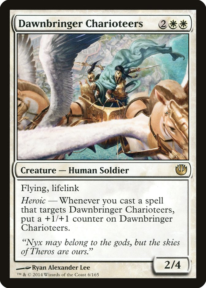Dawnbringer Charioteers 6 (Journey Into Nyx)  - Foil | Good Games Modbury