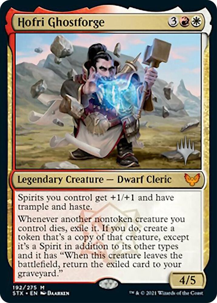 Hofri Ghostforge 192 (Promo Pack: Strixhaven)  - Foil | Good Games Modbury