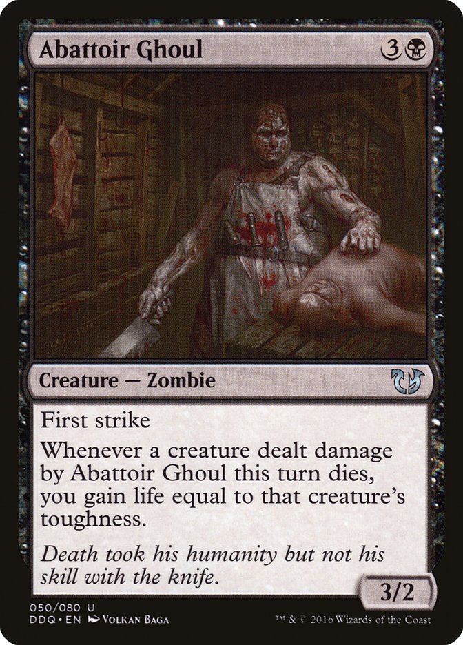 Abattoir Ghoul 50/80 (Duel Decks: Blessed vs. Cursed)  | Good Games Modbury