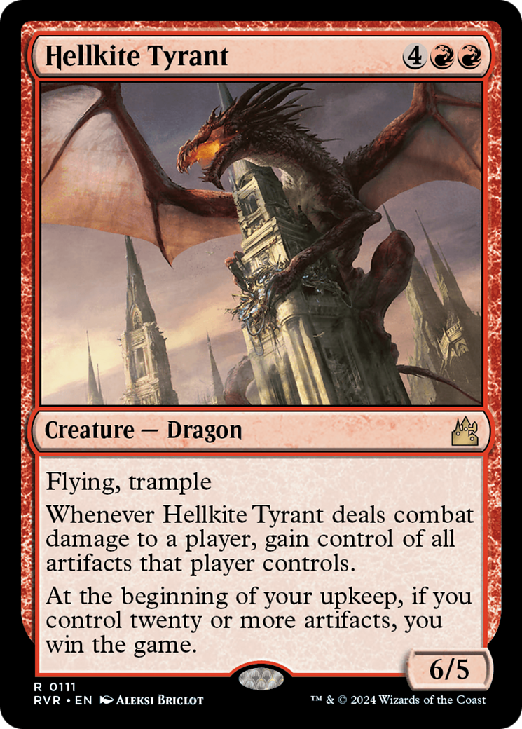 Hellkite Tyrant [Ravnica Remastered] | Good Games Modbury