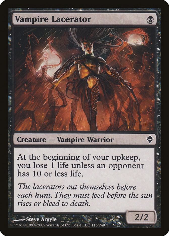Vampire Lacerator 115 (Zendikar)  | Good Games Modbury