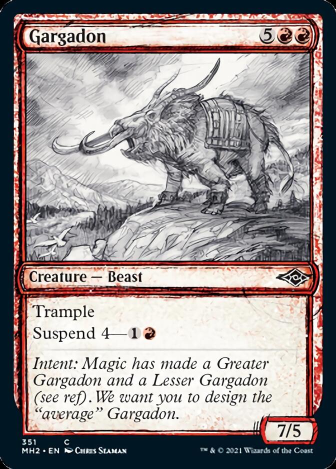 Gargadon (Sketch) [Modern Horizons 2] | Good Games Modbury