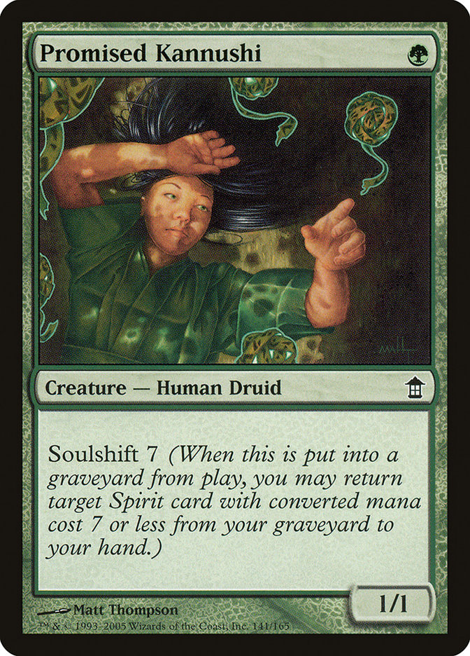 Promised Kannushi 141/165 (Saviors of Kamigawa)  - Foil | Good Games Modbury