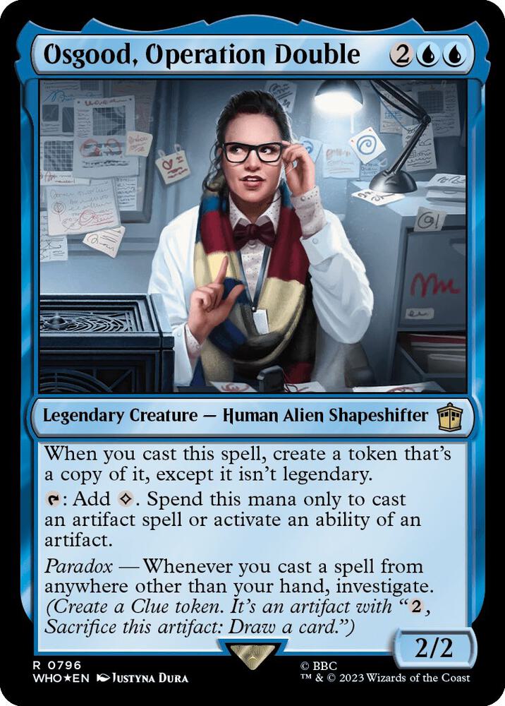 Osgood, Operation Double 796/331 (Universes Beyond: Doctor Who)  - Surge Foil | Good Games Modbury