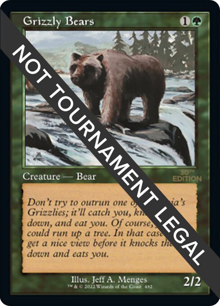 Grizzly Bears Retro Frame 492/594 (30th Anniversary Edition)  | Good Games Modbury