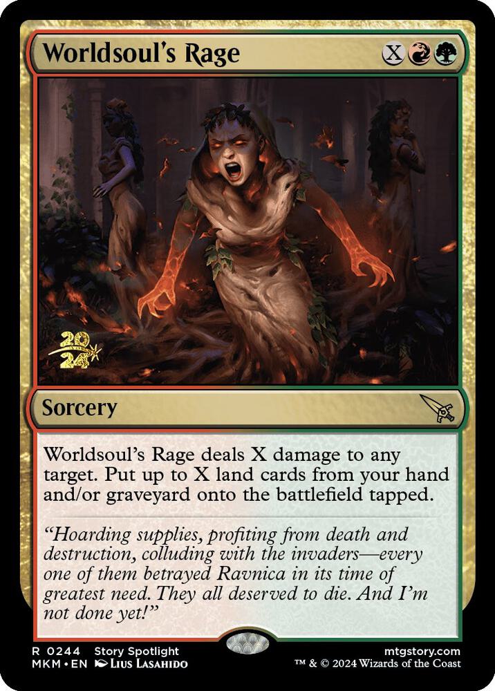 Worldsouls Rage 244s/182 (Prerelease Cards)  - Foil | Good Games Modbury
