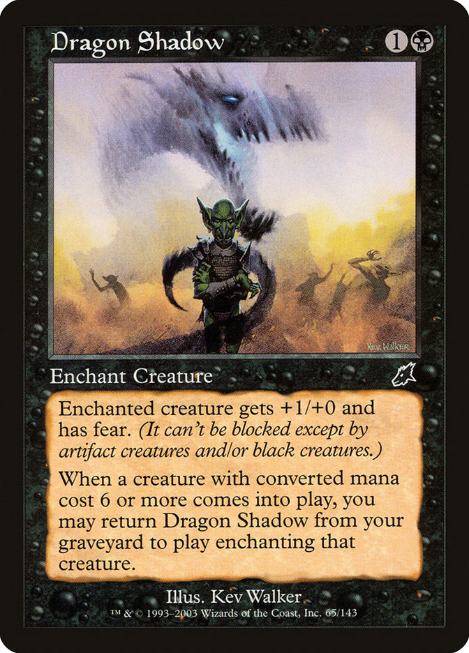 Dragon Shadow 65/143 (Scourge)  - Foil | Good Games Modbury