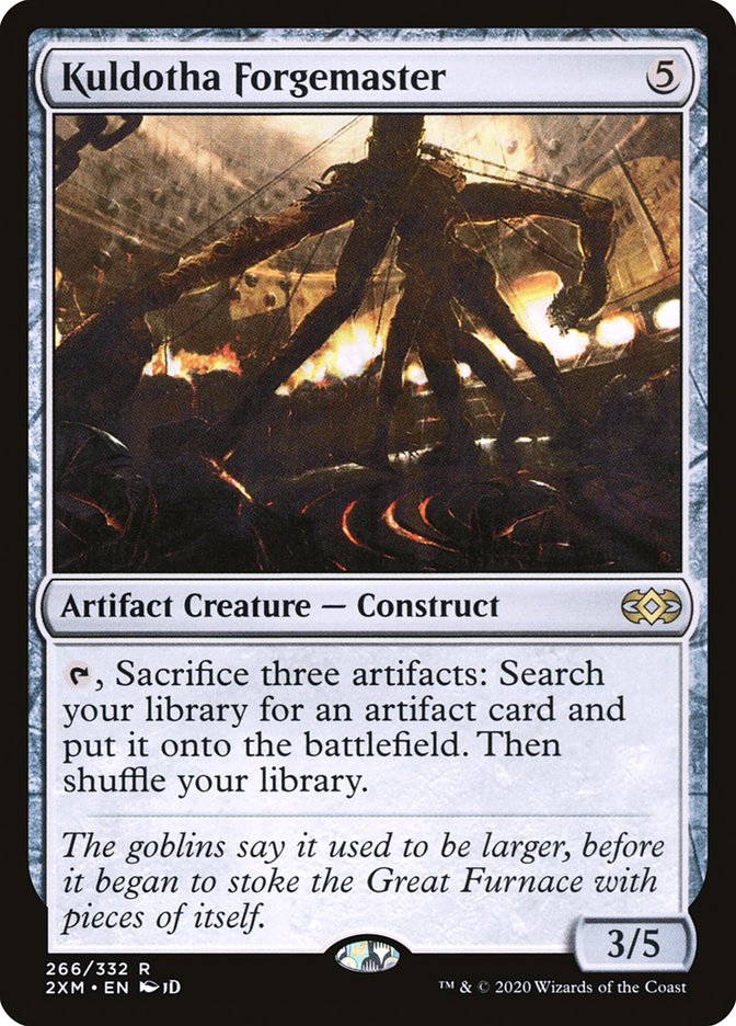Kuldotha Forgemaster 266 (Double Masters)  - Foil | Good Games Modbury