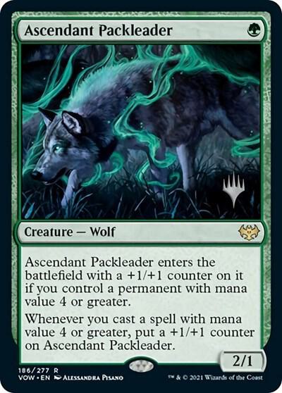 Ascendant Packleader 186 (Promo Pack: Innistrad: Midnight Hunt)  - Foil | Good Games Modbury
