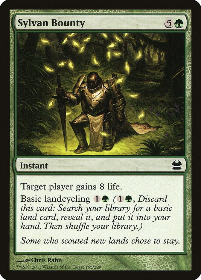 Sylvan Bounty 165/229 (Modern Masters)  | Good Games Modbury