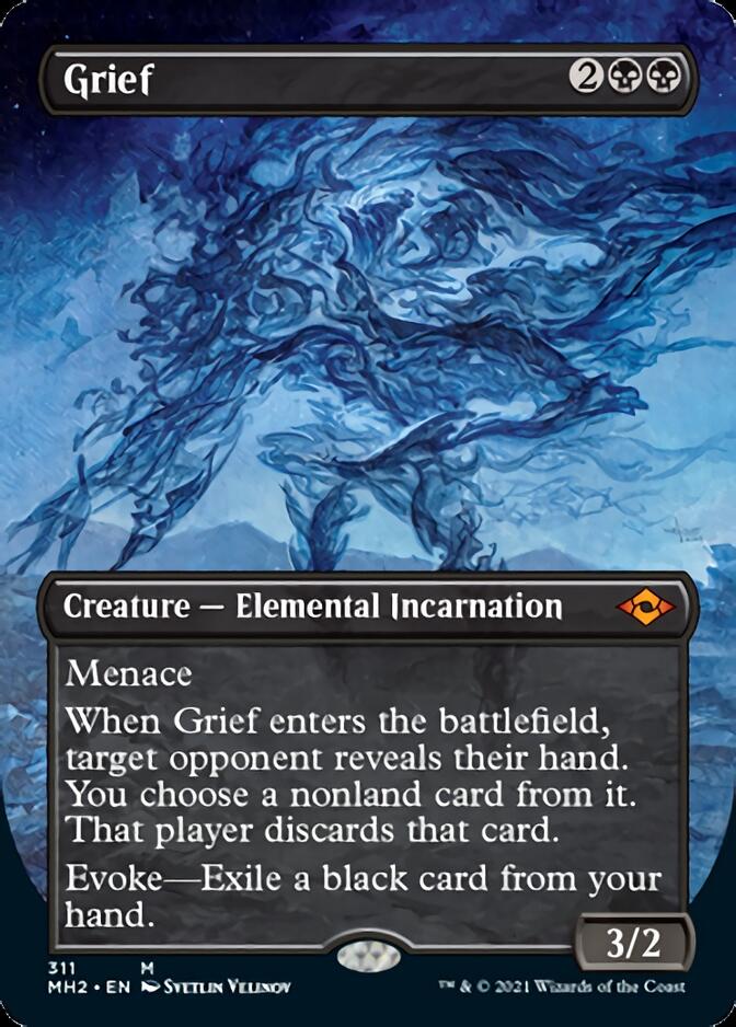 Grief (Borderless Alternate Art) [Modern Horizons 2] | Good Games Modbury