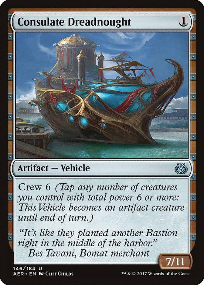 Consulate Dreadnought 146/184 (Aether Revolt)  - Foil | Good Games Modbury