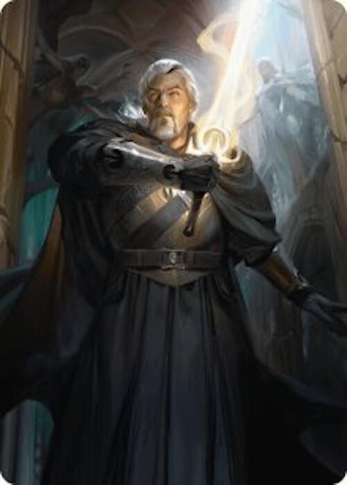 Odric Lunarch Marshal Art Card 1 (Art Series: Innistrad Remastered)  | Good Games Modbury