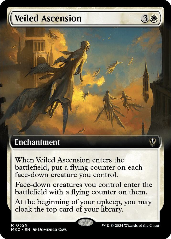Veiled Ascension 329/311 (Commander: Murders at Karlov Manor)  - Extended Art | Good Games Modbury