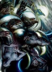 Lunar Rejection Art Card 23 (Art Series: Innistrad: Crimson Vow)  | Good Games Modbury