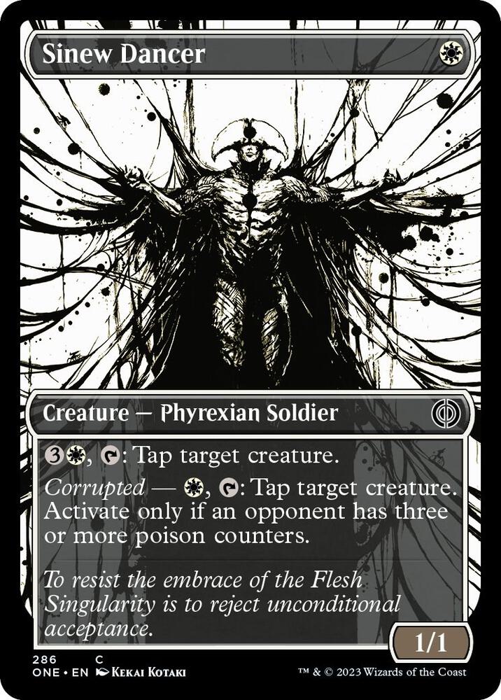 Sinew Dancer 286/271 (Phyrexia: All Will Be One)  - Showcase Foil | Good Games Modbury