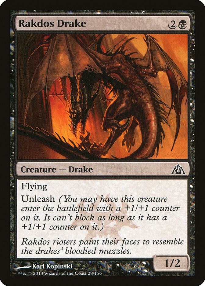 Rakdos Drake 28/156 (Dragon's Maze)  | Good Games Modbury