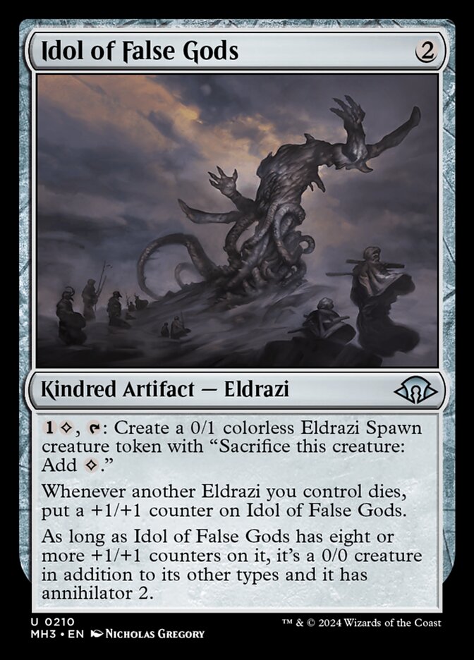 Idol of False Gods 210/319 (Modern Horizons 3)  - Foil | Good Games Modbury