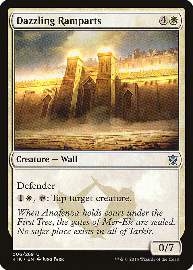 Dazzling Ramparts [Khans of Tarkir] | Good Games Modbury