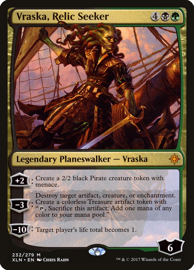 Vraska, Relic Seeker [Ixalan] | Good Games Modbury