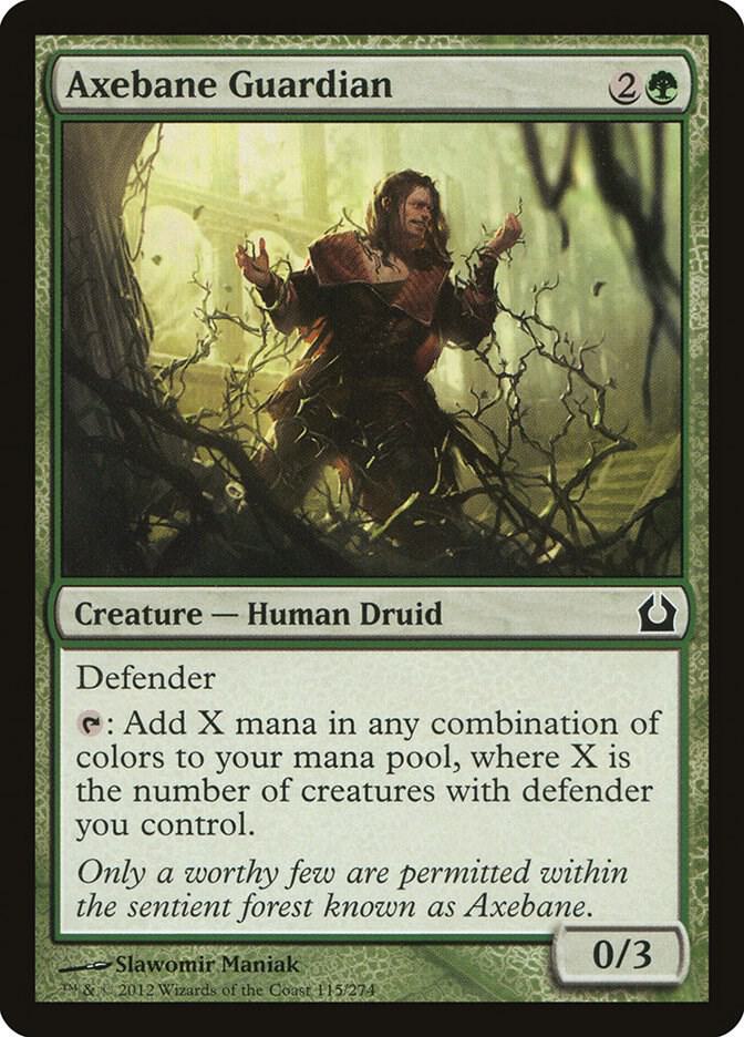 Axebane Guardian 115/274 (Return to Ravnica)  - Foil | Good Games Modbury