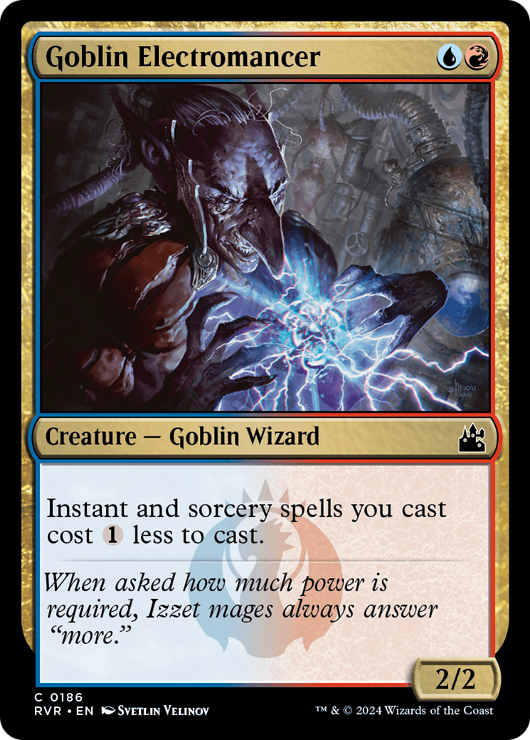 Goblin Electromancer [Ravnica Remastered] | Good Games Modbury