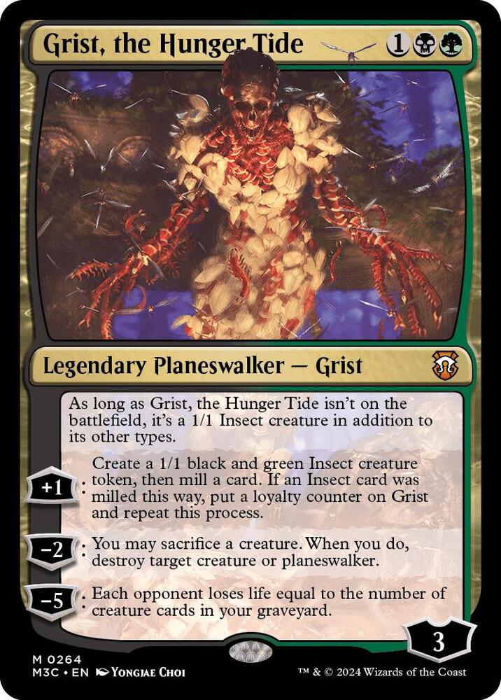 Grist, the Hunger Tide 264/411 (Commander: Modern Horizons 3)  - Ripple Foil | Good Games Modbury