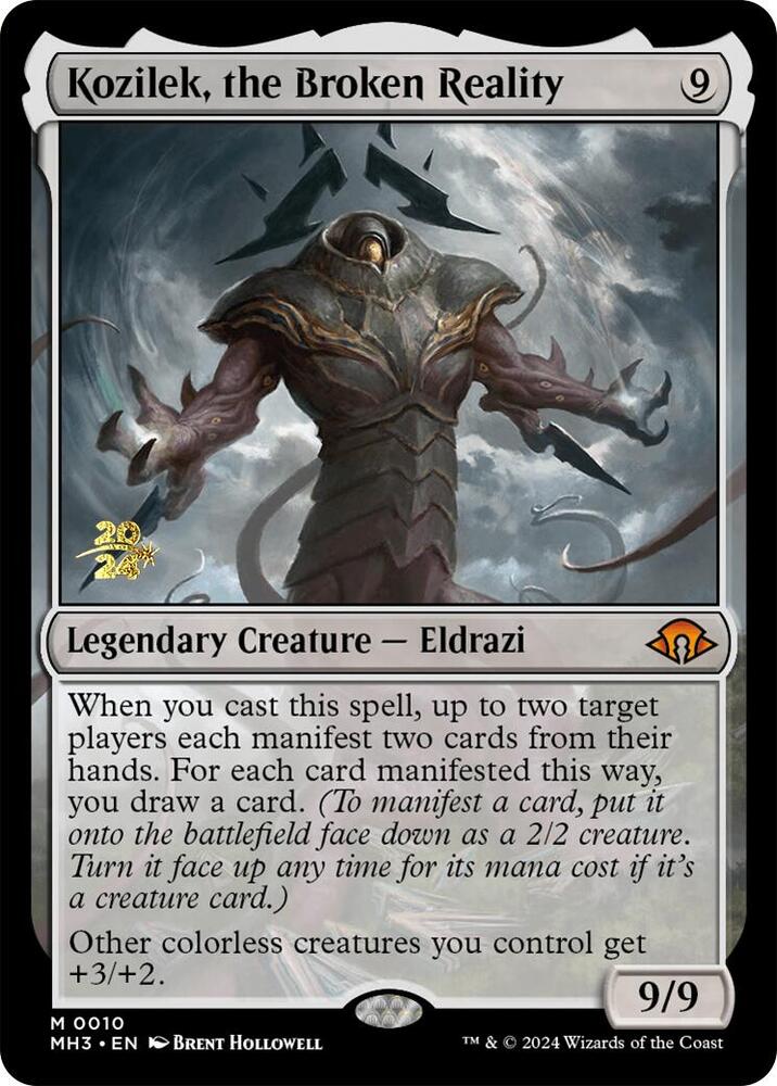 Kozilek the Broken Reality 10s/90 (Prerelease Cards)  - Foil | Good Games Modbury