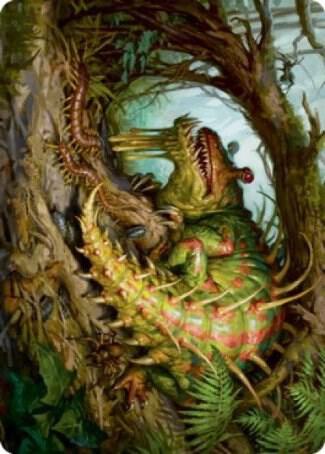 Blex Vexing Pest Art Card 22 (Art Series: Strixhaven)  | Good Games Modbury