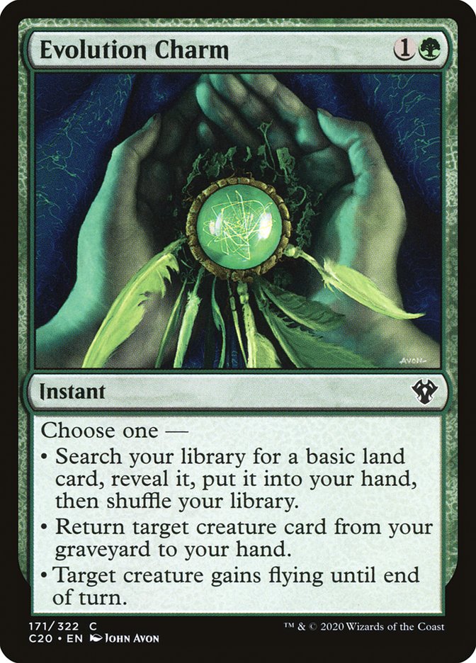 Evolution Charm [Commander 2020] | Good Games Modbury