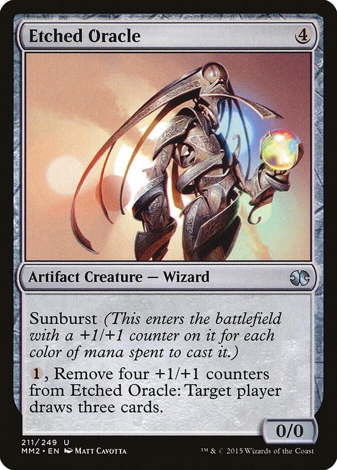 Etched Oracle 211/249 (Modern Masters 2015)  | Good Games Modbury