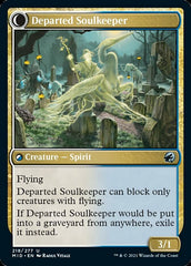 Devoted Grafkeeper // Departed Soulkeeper [Innistrad: Midnight Hunt] | Good Games Modbury