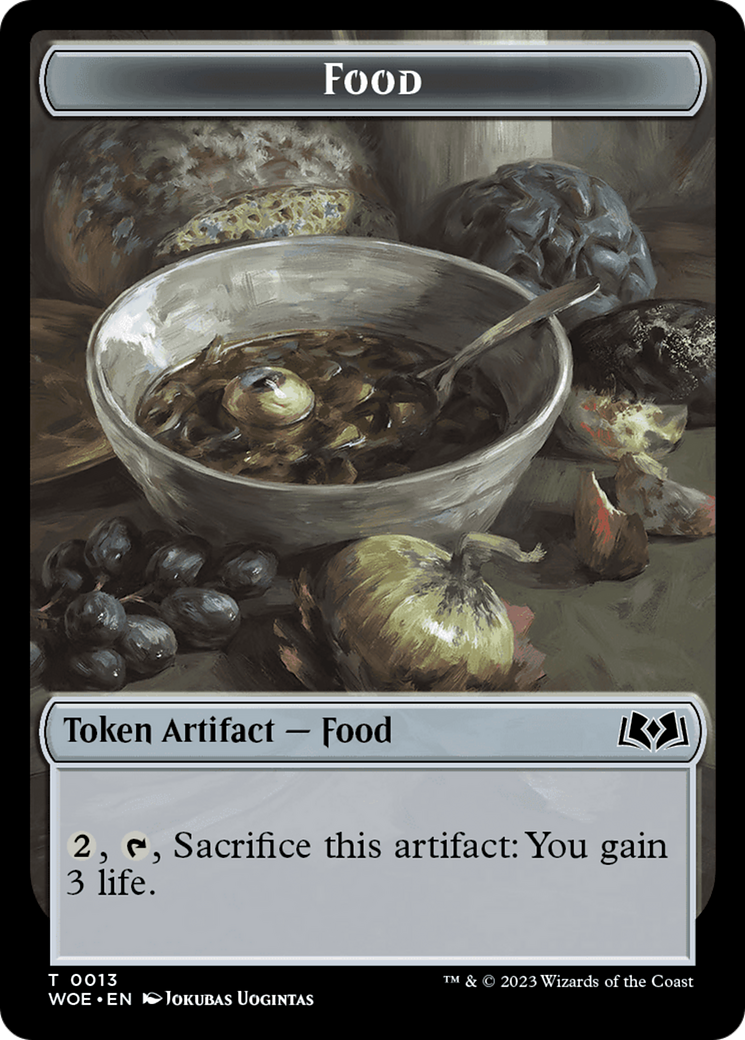 Food (0013) Token [Wilds of Eldraine Tokens] | Good Games Modbury