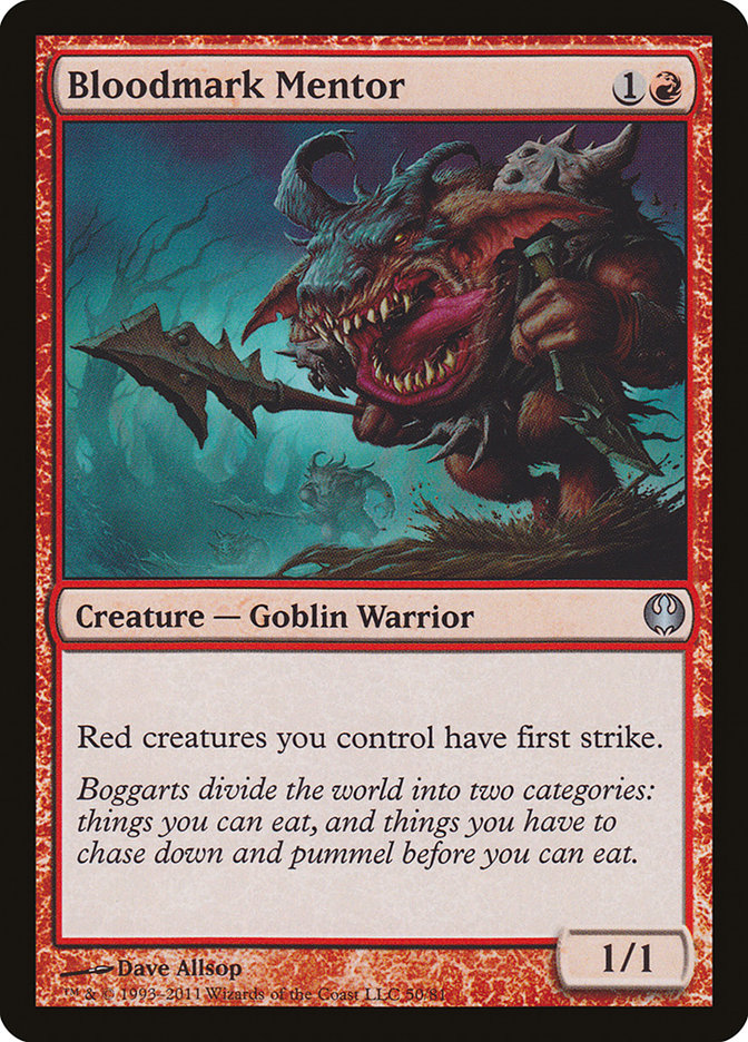 Bloodmark Mentor 50/81 (Duel Decks: Knights vs. Dragons)  | Good Games Modbury